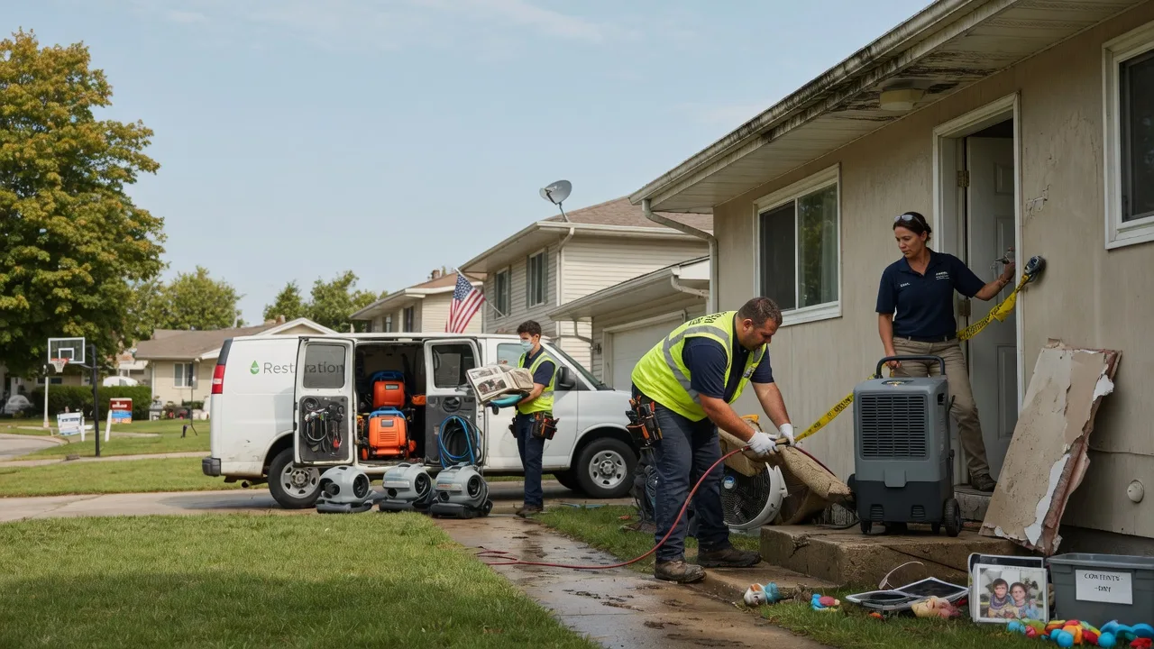 Water Damage Restoration in East Greenville, PA near me